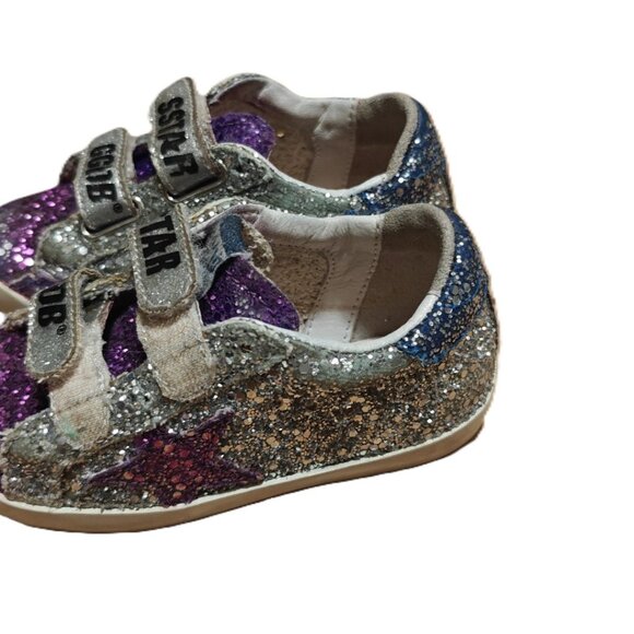 ✨ GGDB Kids Glitter Sneakers – Authentic Golden Goose – Size 6 ✨ - Picture 2 of 5